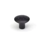 Doorknob Rei e774g Circular Matt Black Metal 2 Units (Ø 35 x 29 mm) by Rei, Knobs - Ref: S7912539, Price: 7,55 €, Discount: %