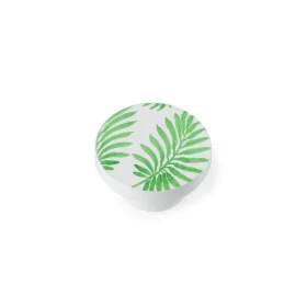 Pommeau Rei e295 Rond Bois de hêtre Vert 2 Unités (Ø 38 x 22 mm) de Rei, Boutons de portes - Réf : S7912555, Prix : 7,55 €, R...