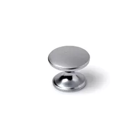 Pommeau Rei 756 Rond Mat Chrome Argenté Métal 4 Unités (Ø 33 x 27 mm) de Rei, Boutons de portes - Réf : S7912560, Prix : 14,3...