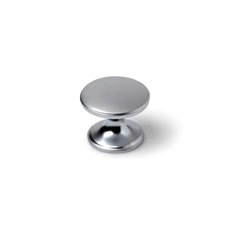 Pommeau Rei 756 Rond Mat Chrome Argenté Métal 4 Unités (Ø 33 x 27 mm) de Rei, Boutons de portes - Réf : S7912560, Prix : 13,9...