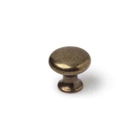 Doorknob Rei 760 Circular Golden Metal 4 Units Worn (Ø 25 x 24 mm) by Rei, Knobs - Ref: S7912565, Price: 8,43 €, Discount: %