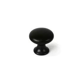 Doorknob Rei 760 Ø 25 x 24 mm Black Metal 4 Pieces by Rei, Knobs - Ref: S7912569, Price: 10,51 €, Discount: %