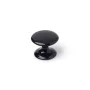 Doorknob Rei 756 Circular Black Metal 4 Units (Ø 33 x 27 mm) by Rei, Knobs - Ref: S7912571, Price: 9,87 €, Discount: %