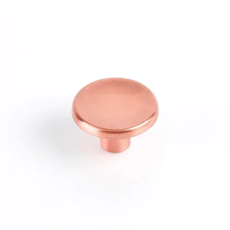 Pommeau Rei 774 Rond Mat Métal Or rose 2 Unités (Ø 35 x 23 mm) de Rei, Boutons de portes - Réf : S7912574, Prix : 9,79 €, Rem...