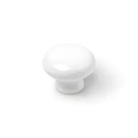 Pommeau Rei 821 Rond Porcelaine Blanc 4 Unités (Ø 3,5 x 2,6 cm) de Rei, Boutons de portes - Réf : S7912579, Prix : 12,64 €, R...