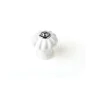 Doorknob Rei e524 Circular Porcelain Metal White 4 Units (Ø 28 x 27 mm) by Rei, Knobs - Ref: S7912581, Price: 10,37 €, Discou...