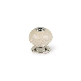 Doorknob Rei White Metal Porcelain Ø 40 x 36 mm 4 Pieces by Rei, Knobs - Ref: S7912583, Price: 14,92 €, Discount: %