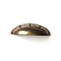 Handle Rei 2004 Golden Shell Metal 4 Units Worn (9,2 x 2,5 x 2 cm) by Rei, Pulls - Ref: S7912611, Price: 11,60 €, Discount: %