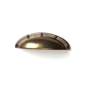 Handle Rei 2004 Golden Shell Metal 4 Units Worn (9,2 x 2,5 x 2 cm) by Rei, Pulls - Ref: S7912611, Price: 11,74 €, Discount: %