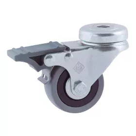 Rueda Afo CR39489 Fastener With brakes Ø 50 mm Latex rubber by Afo, Castors - Ref: S7912640, Price: 7,19 €, Discount: %