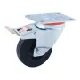 Rueda Afo CR29467 With brakes Swivel base Ø 80 mm Latex rubber by Afo, Castors - Ref: S7912650, Price: 14,81 €, Discount: %