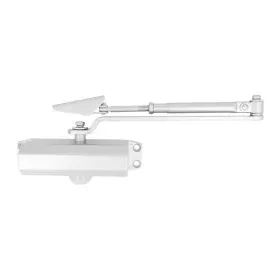 Cierrapuertas AMIG Nice 773 Aluminio Blanco de AMIG, Mecanismos cierrapuertas - Ref: S7912956, Precio: 28,24 €, Descuento: %