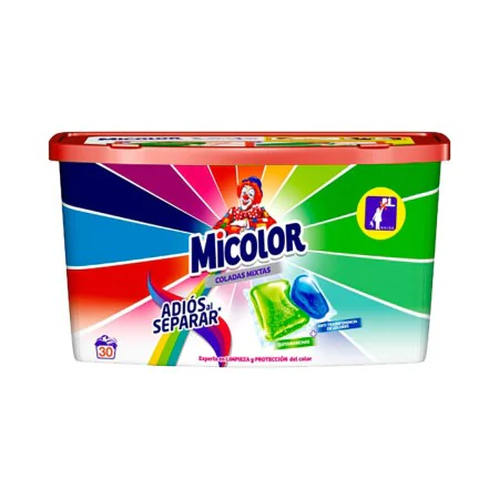 Détergent Micolor Adiós al separar 660 g (30 Unités) de Micolor, Dosettes et tablettes - Réf : S7912991, Prix : 12,33 €, Remi...