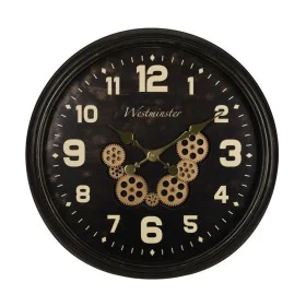 Horloge Murale Engrenage Grande taille industriel (Ø 60 cm) de BigBuy Home, Pendules murales - Réf : S7913183, Prix : 68,06 €...