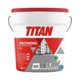 Farbe Titan 125670004 Weiß 4 L von Titan, Wandfarben - Ref: S7913243, Preis: 28,35 €, Rabatt: %