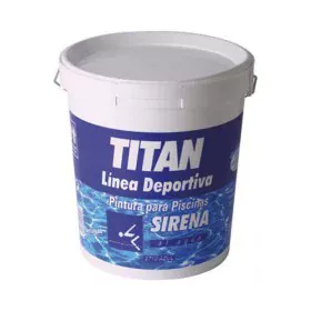 Vernice acrilica Titan Sirena 183271004 Azzurro Piscina Mat 4 L di Titan, Vernice per piscine - Rif: S7913261, Prezzo: 34,59 ...