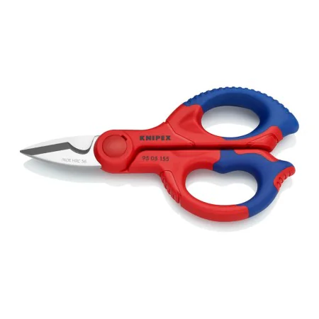 Ciseaux d'électricien Knipex 9505155sb 130 x 32 x 155 mm Fibre de Verre Acier inoxydable de Knipex, Cisailles et ciseaux - Ré...