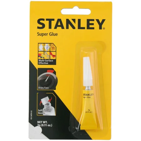 Instant Adhesive Stanley ECA Fast drying Multi-use (3 g) by Stanley, Super Glue - Ref: S7913446, Price: 5,32 €, Discount: %