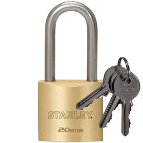 Candado de llave Stanley Latón Arco (2 cm) de Stanley, Candados de llave - Ref: S7913447, Precio: 10,25 €, Descuento: %