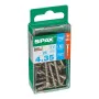 Caixa de parafusos SPAX Madeira Aço inoxidável Cabeça plana 25 Peças (4 x 35 mm) de SPAX, Parafusos - Ref: S7913841, Preço: 4...