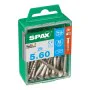 Boîte à vis SPAX 4197000500602 Vis à bois Tête plate (5 x 60 mm) (5,0 x 60 mm) de SPAX, Vis - Réf : S7913845, Prix : 9,96 €, ...