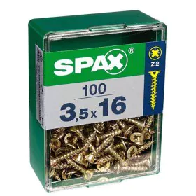 Caixa de parafusos SPAX Yellox Madeira Cabeça plana 150 Peças (2 x 10 mm) de SPAX, Parafusos - Ref: S7913846, Preço: 6,22 €, ...