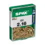 Caixa de parafusos SPAX 4081020200162 Cabeça plana 2 x 12 mm 2 x 16 mm 2,0 x 16 mm (100 Unidades) de SPAX, Parafusos - Ref: S...