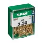 Caixa de parafusos SPAX Parafuso de madeira Cabeça plana (3,0 x 30 mm) de SPAX, Parafusos - Ref: S7913862, Preço: 6,95 €, Des...