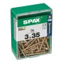 Caixa de parafusos SPAX Yellox Madeira Cabeça plana 75 Peças (3 x 35 mm) de SPAX, Parafusos - Ref: S7913864, Preço: 5,36 €, D...