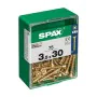 Scatola a viti SPAX Yellox Legno Testa piatta 75 Pezzi (3,5 x 30 mm) di SPAX, Viti - Rif: S7913874, Prezzo: 6,46 €, Sconto: %