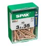 Scatola a viti SPAX Vite per legno Testa piatta (3,5 x 35 mm) di SPAX, Viti - Rif: S7913876, Prezzo: 5,82 €, Sconto: %