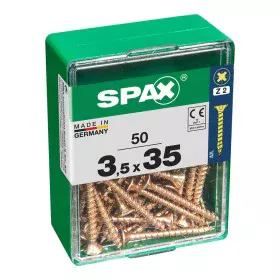 Schraubenkasten SPAX Holzschraube Flacher Kopf (3,5 x 35 mm) von SPAX, Schrauben - Ref: S7913876, Preis: 5,82 €, Rabatt: %