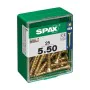 Caixa de parafusos SPAX Yellox Madeira Cabeça plana 25 Peças (5 x 50 mm) de SPAX, Parafusos - Ref: S7913933, Preço: 5,36 €, D...