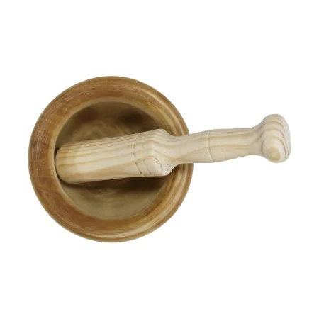 Mortar Fackelmann Wood 14 cm by Fackelmann, Mortar & Pestle Sets - Ref: S7914011, Price: 12,87 €, Discount: %