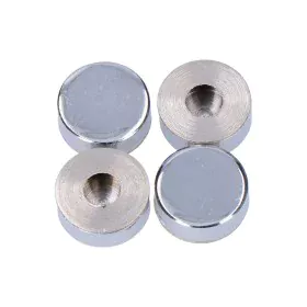 Embellecedores para muebles EDM Latón Roscado Ø 18 mm (4 Unidades) de EDM, Tapas - Ref: S7914042, Precio: 4,31 €, Descuento: %