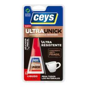 Adhesivo Instantáneo Ceys Ultraunik de Ceys, Colas de contacto - Ref: S7914092, Precio: 8,32 €, Descuento: %