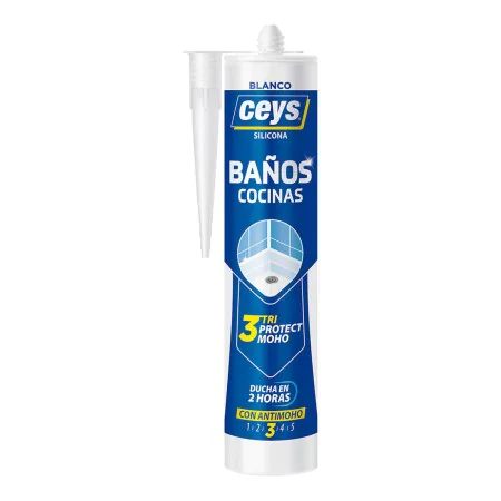 Silicone Ceys Triprotect Blanc de Ceys, Enduits - Réf : S7914104, Prix : 8,00 €, Remise : %