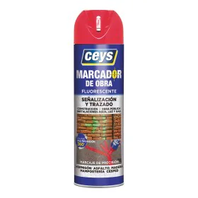 Pintura en spray Ceys Rojo 500 ml Fluorescente de Ceys, Sprays de pintura - Ref: S7914131, Precio: 10,81 €, Descuento: %