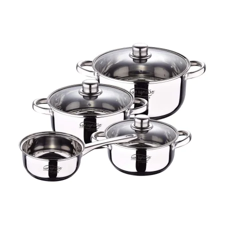 Cookware San Ignacio Cassel SG8172 Stainless steel (7 Pieces) by San Ignacio, Frying pan and saucepan sets - Ref: S7914181, P...