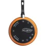 Padella San Ignacio Valencia Ø 22 cm Arancio Acciaio smaltato e con rifinitura in vetro di San Ignacio, Padelle universali - ...