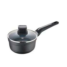 Casserole avec couvercle San Ignacio Bistro SG6424 Aluminium Noir mat (Ø 16 x 8 cm) de San Ignacio, Casseroles - Réf : S79142...