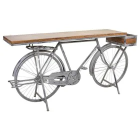 Hall de Entrada Alexandra House Living Bike Prateado Madeira Ferro 50 x 94 x 198 cm de Alexandra House Living, Jogos de móvei...