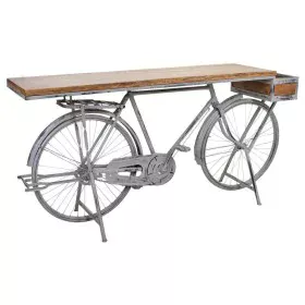 Meuble d'Entrée Alexandra House Living Bike Argenté Bois Fer 50 x 94 x 198 cm de Alexandra House Living, Tables - Réf : D1630...