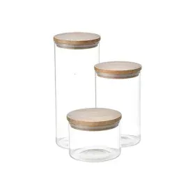 3 Tubs San Ignacio Crystal Transparent Bamboo by San Ignacio, Food storage - Ref: S7914252, Price: 20,22 €, Discount: %