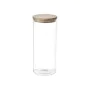 Conjunto de 3 Potes San Ignacio Cristal Transparente Bambu de San Ignacio, Armazenamento de alimentos - Ref: S7914252, Preço:...