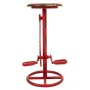 Stool Alexandra House Living Red Wood Iron 40 x 73 x 40 cm Pedals by Alexandra House Living, Sofas and chairs - Ref: D1630657...