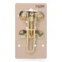 Door Stop EDM Safety Golden Zamak by EDM, Door Clamps - Ref: S7914484, Price: 8,03 €, Discount: %