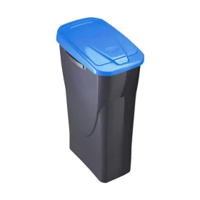 Papelera Negro/Azul Polipropileno (15 L) de Mondex, Papeleras - Ref: S7914508, Precio: 12,41 €, Descuento: %