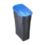 Papierkorb Schwarz/Blau PP (15 L) von Mondex, Papierkörbe - Ref: S7914508, Preis: 11,92 €, Rabatt: %