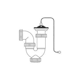 Sifón de Lavabo Mirtak PVC de Mirtak, Piezas de tuberías - Ref: S7914693, Precio: 8,60 €, Descuento: %